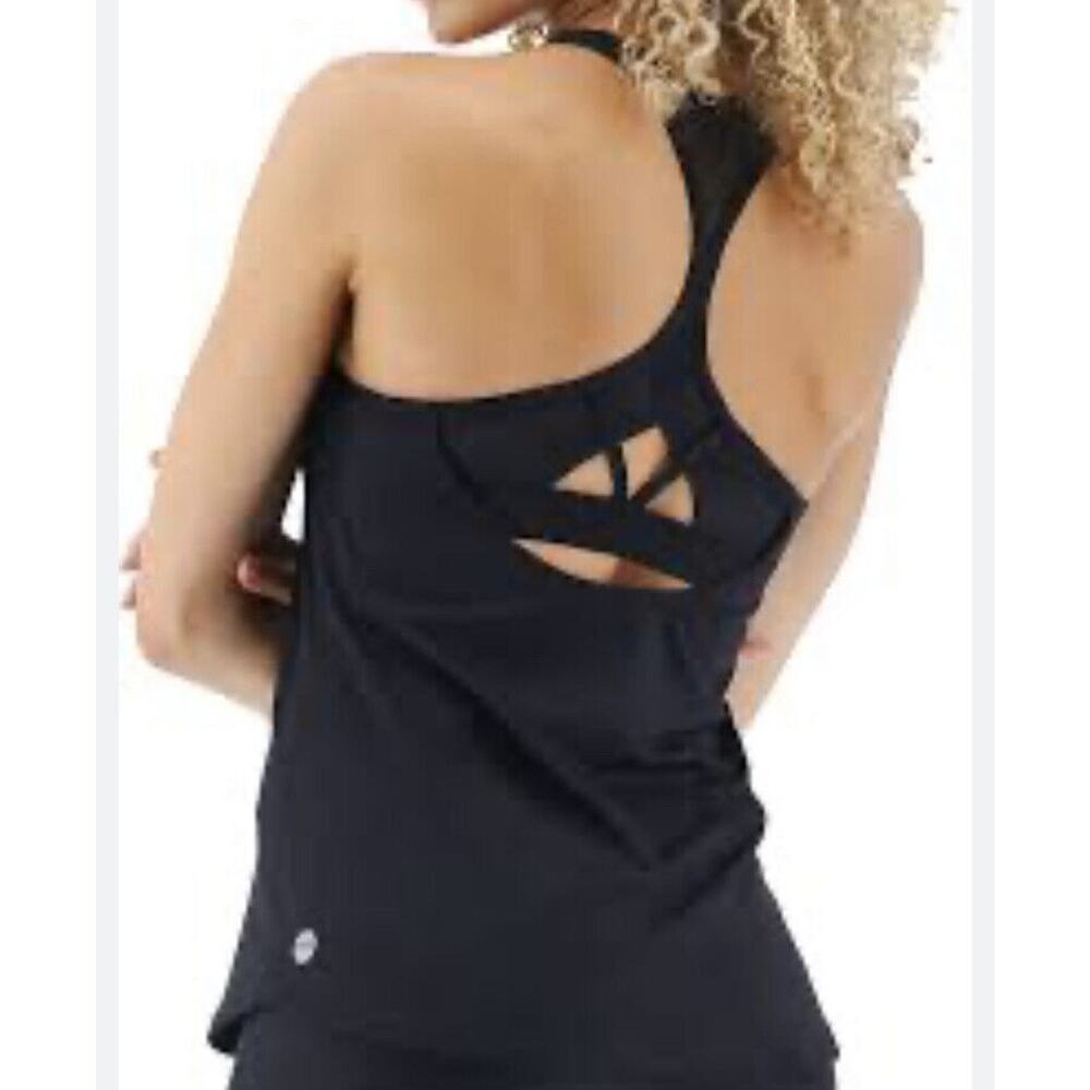 TYR Women's Solid Taylor Tank Top Black Size Small 4/6 Brand New $44